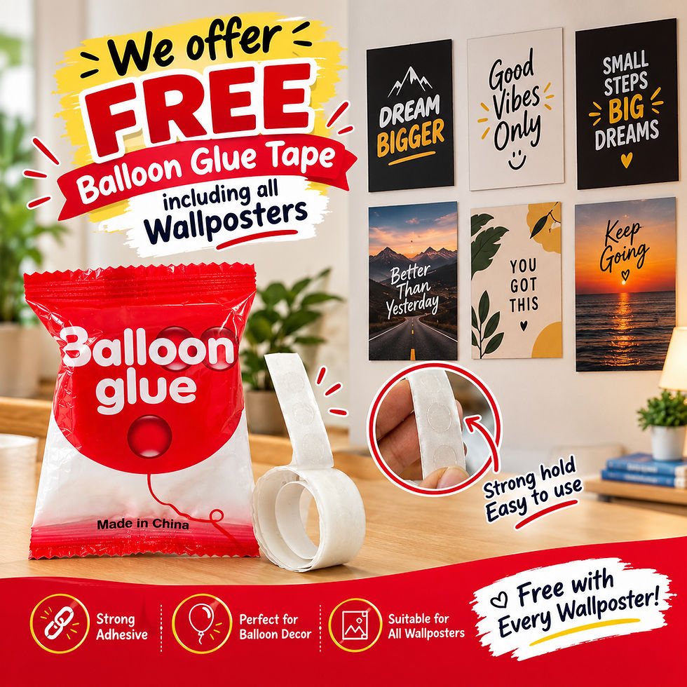 Thumbnail: 💪Motivational Wall Poster Set 27 pcs | A6 size| HD 300gsm