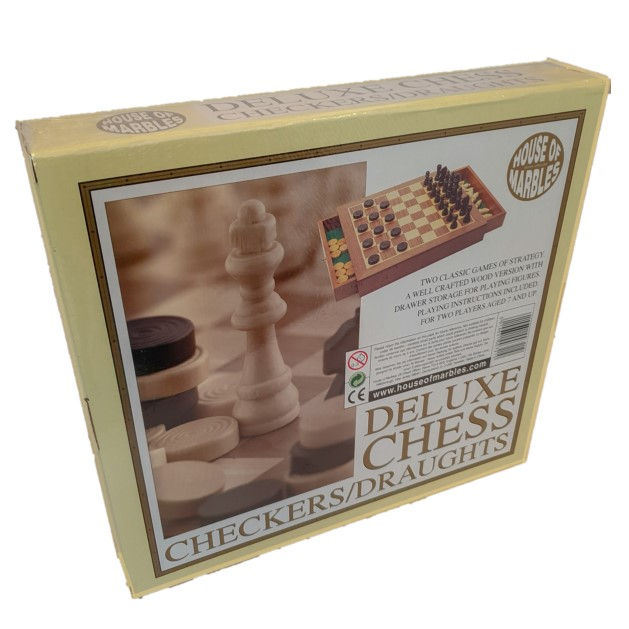 Thumbnail: Deluxe Chess & Checkers/Draughts Set