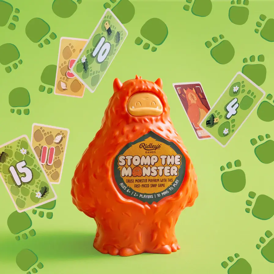 Stomp The Monster - Card Game.
