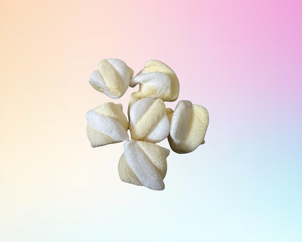 Guimauve goût pop corn