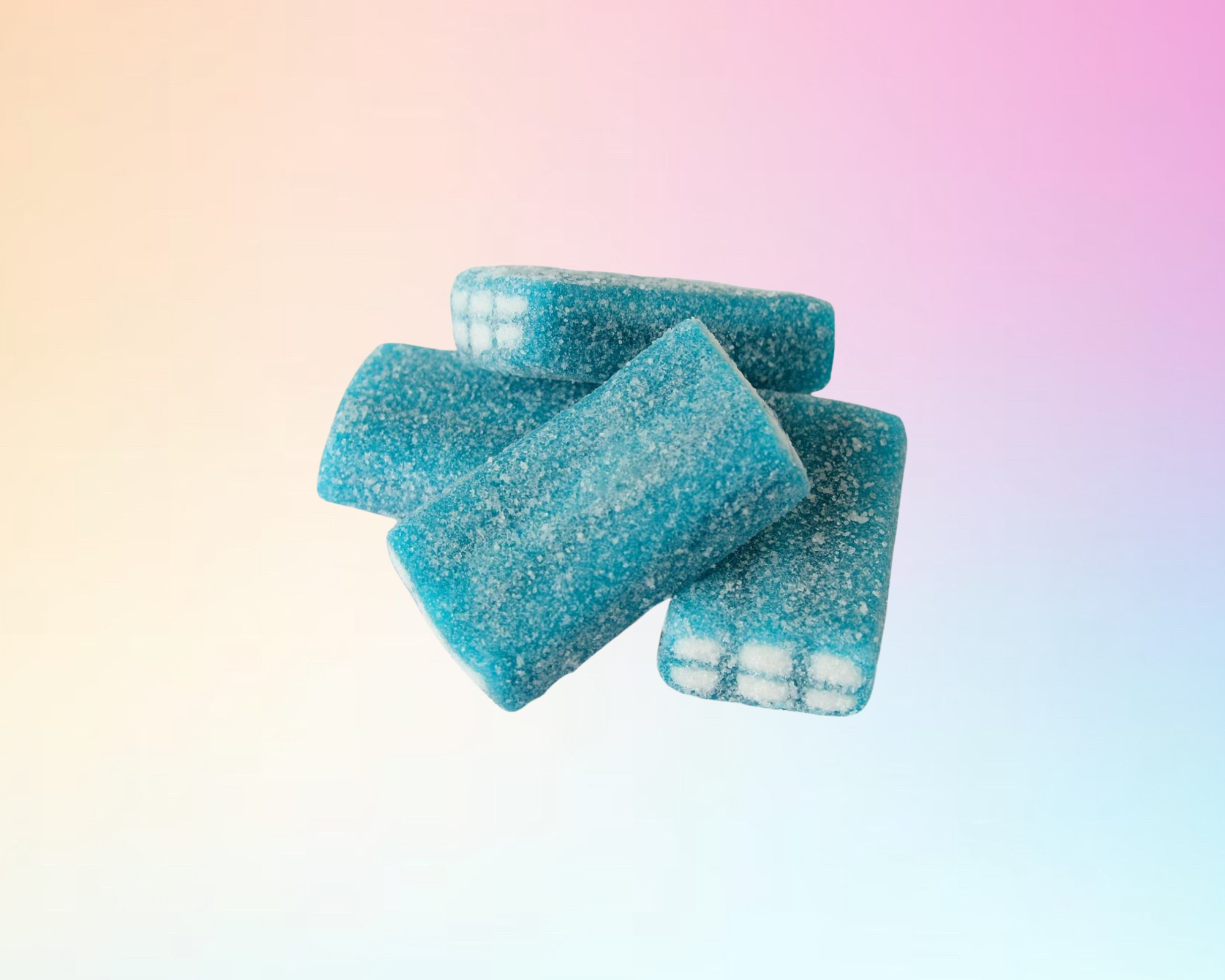 Briques acidulées à la framboise