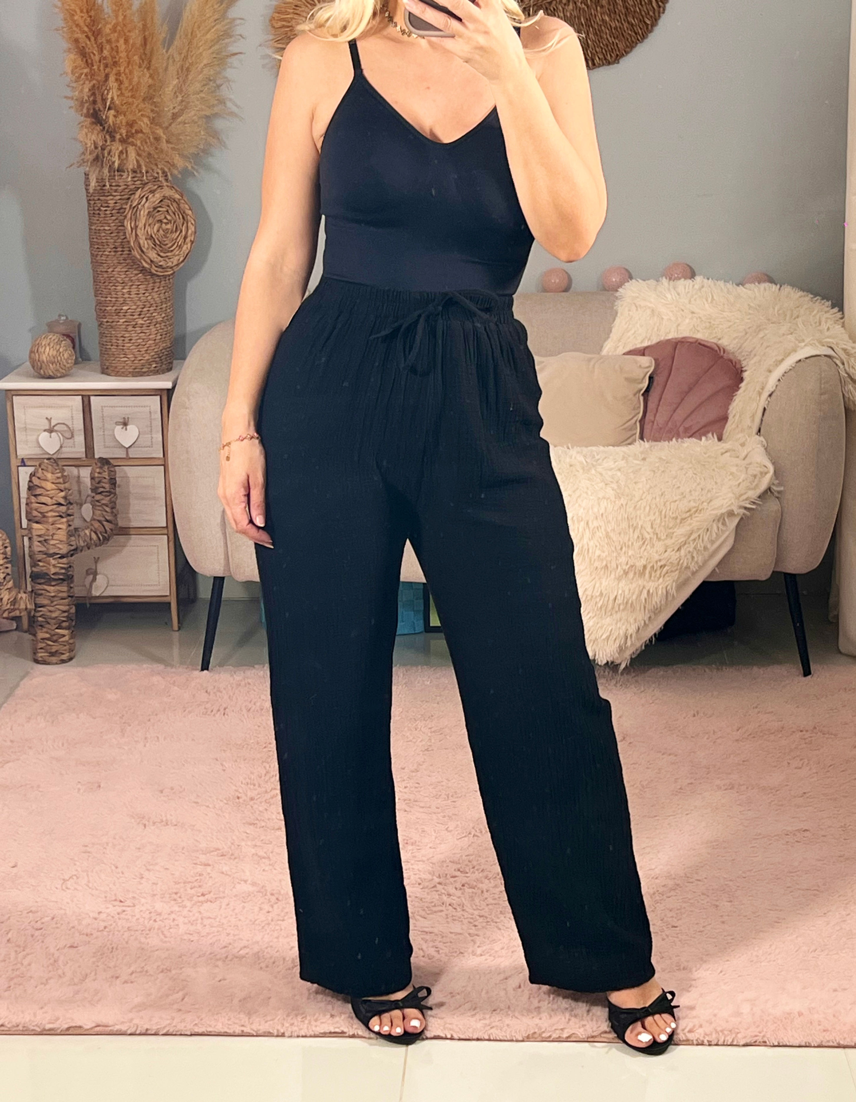 Pantalon gaz de coton 