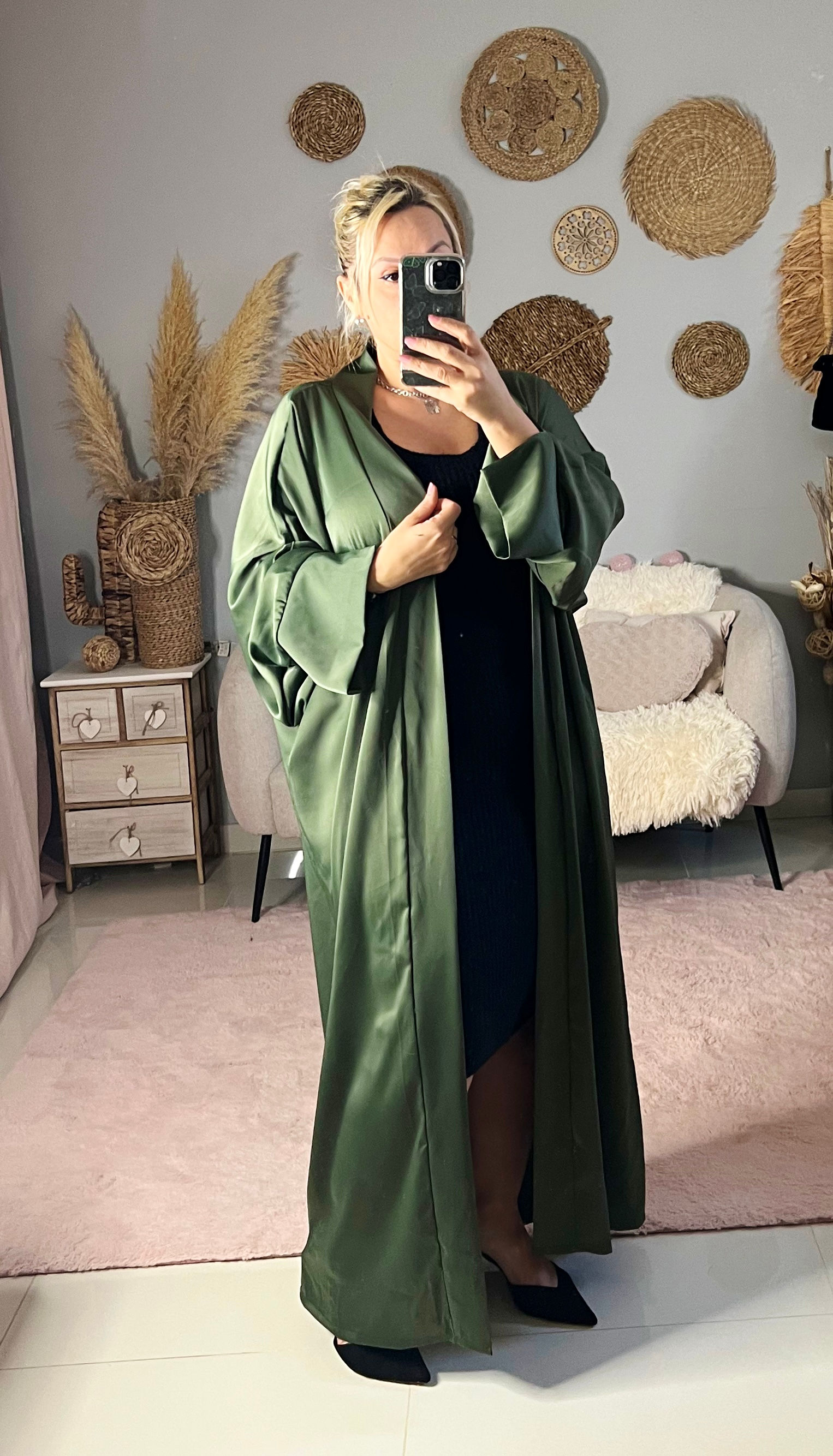 Kimono satiné