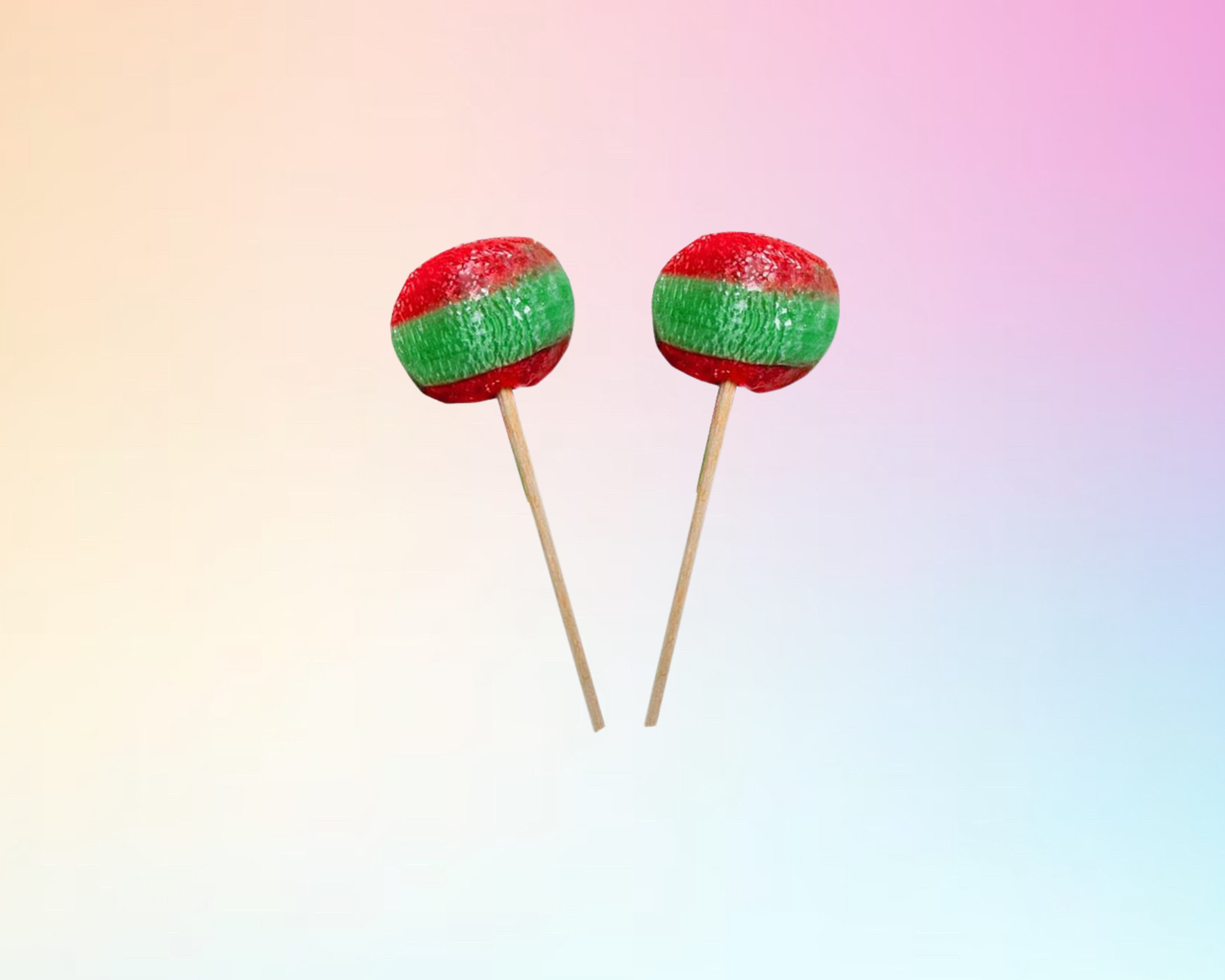 Sucettes Marseillaises cerise chlorophyle (unité)