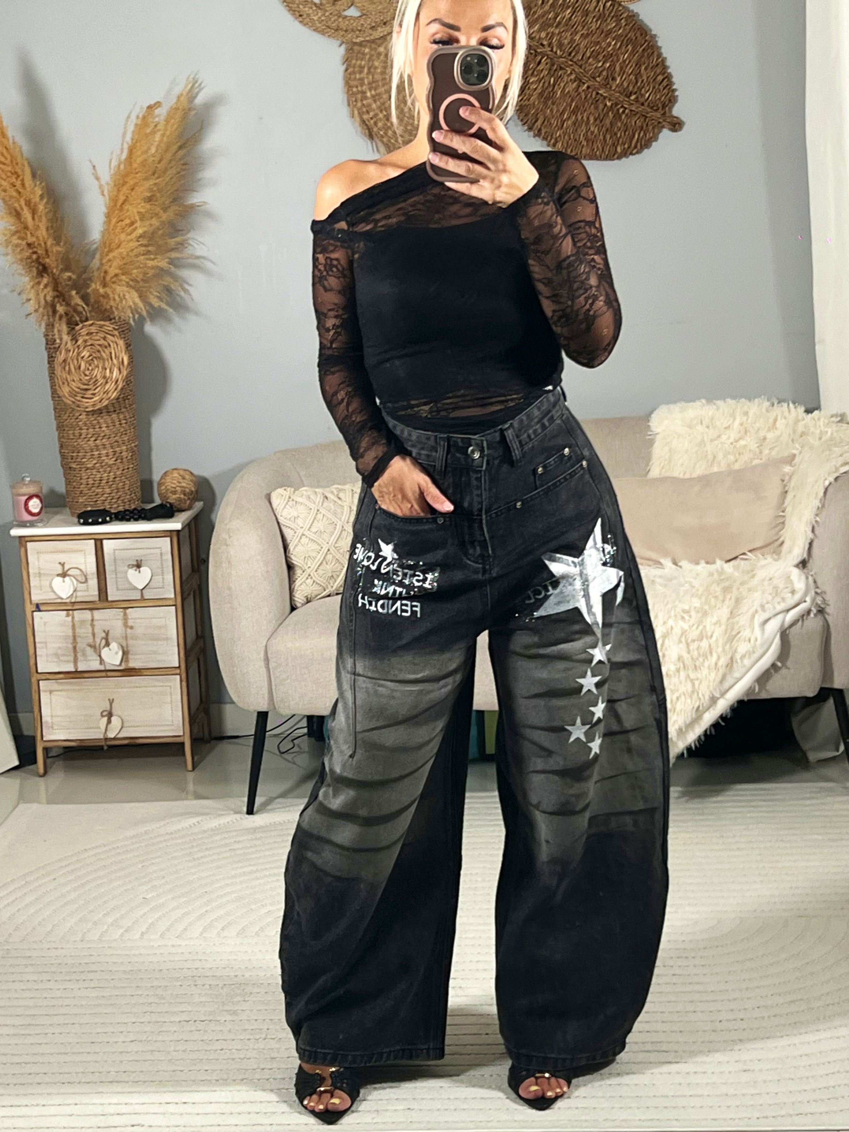 Jeans étoiles
