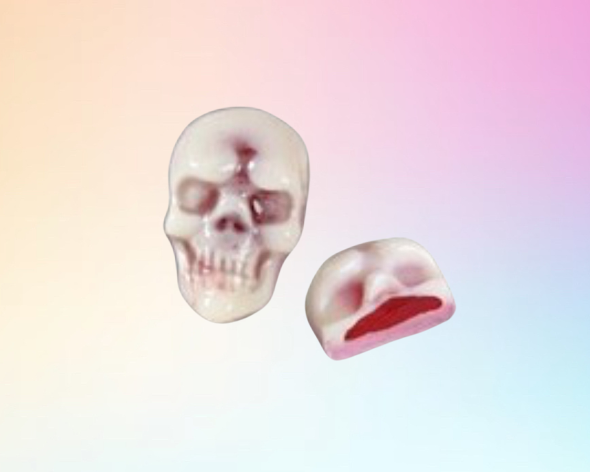 Têtes de mort farcies