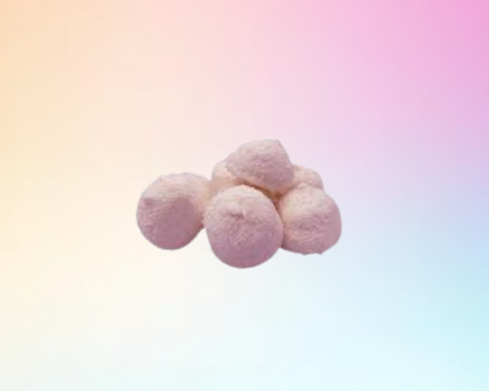 Balle de golf fraise coco (X5)