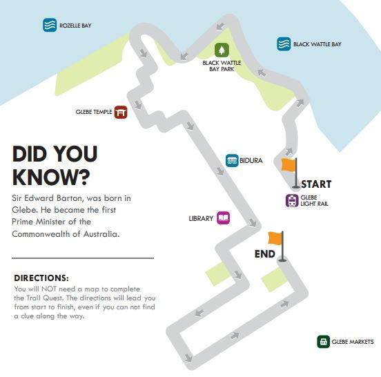 Thumbnail: Glebe Map