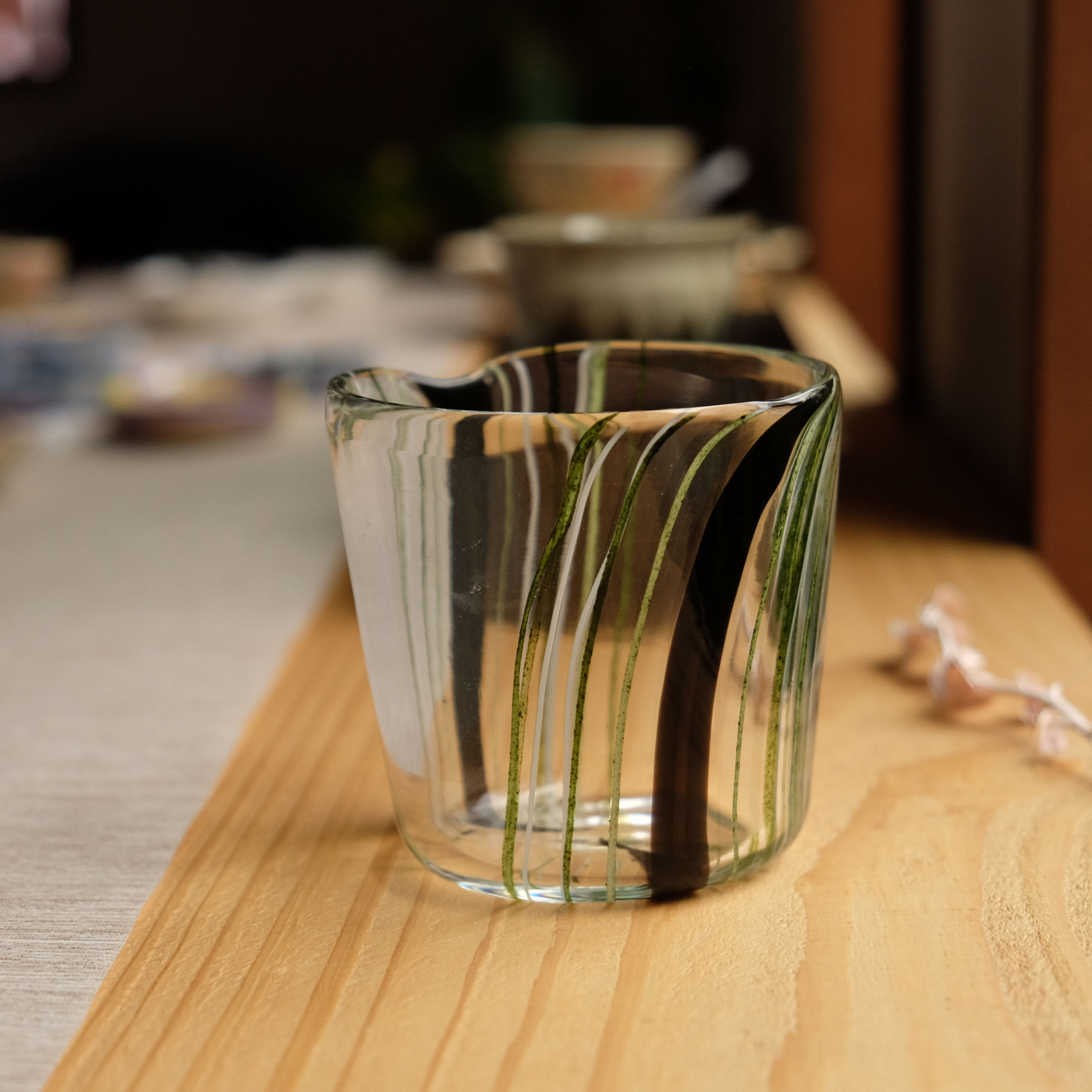 レースグラス・ブラック｜Laced Glass Cup・Black