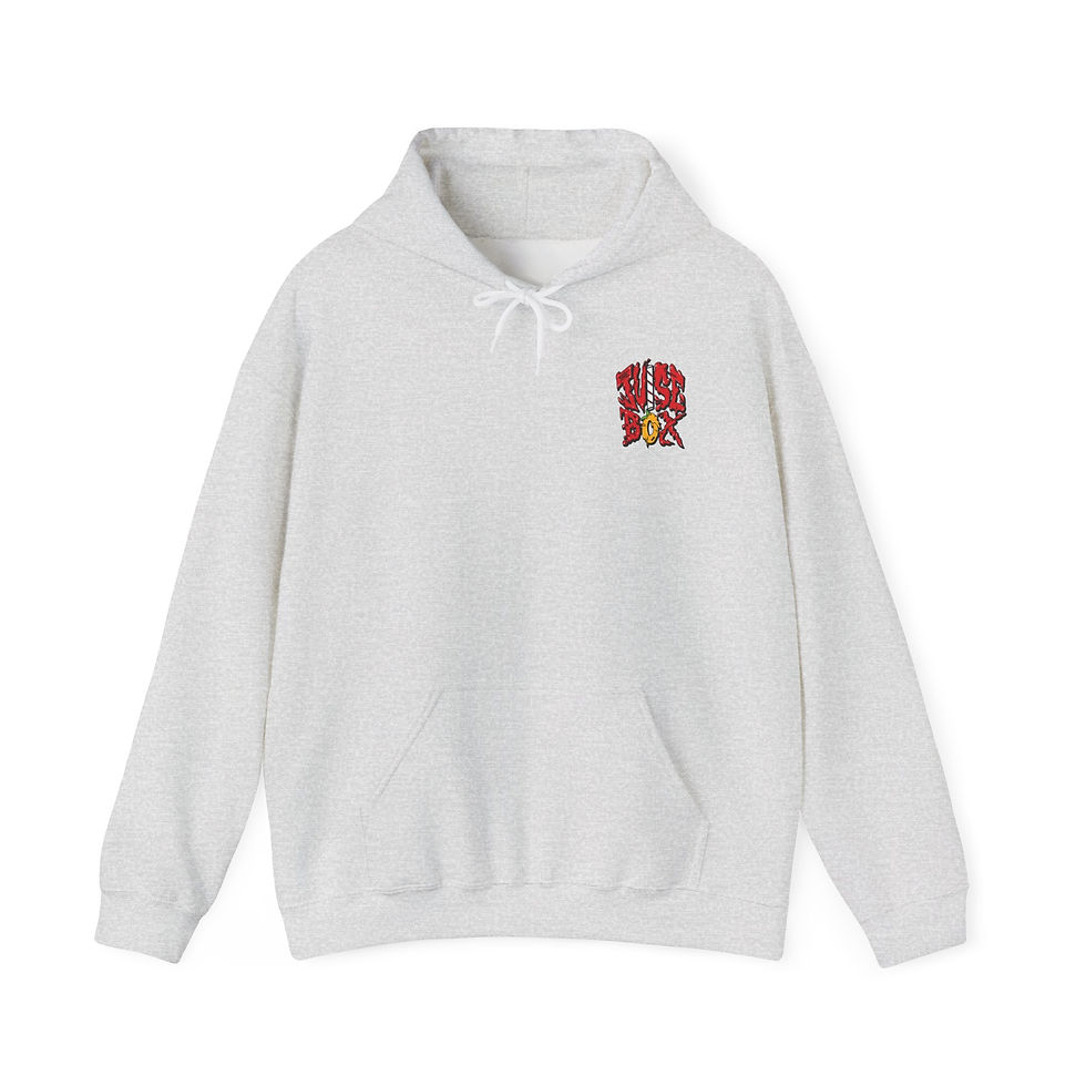 Thumbnail: Juise Box Foundation Hoodie, Unisex Harm Reduction Awareness Sweatshirt