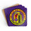 Thumbnail: Juise Box Foundation Coaster Set, Eco-Friendly Drink Mats (Purple)
