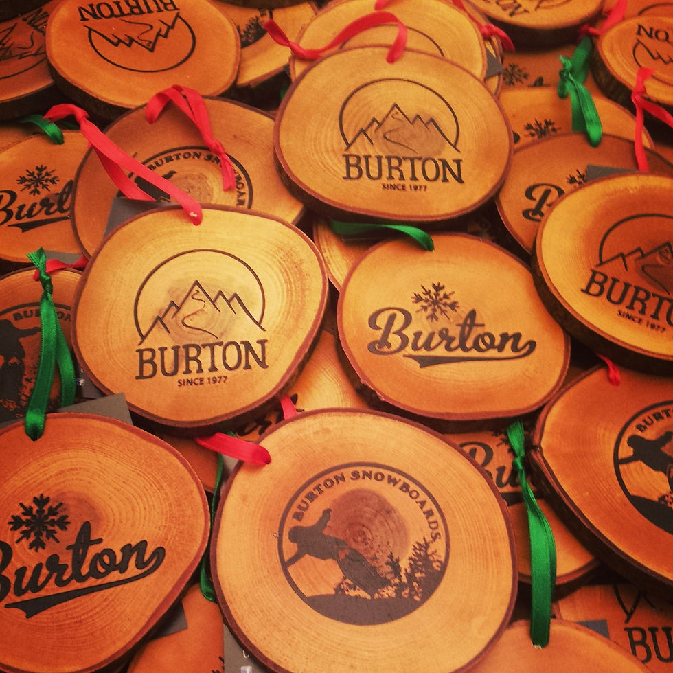 Holiday Premium Ornaments for Burton