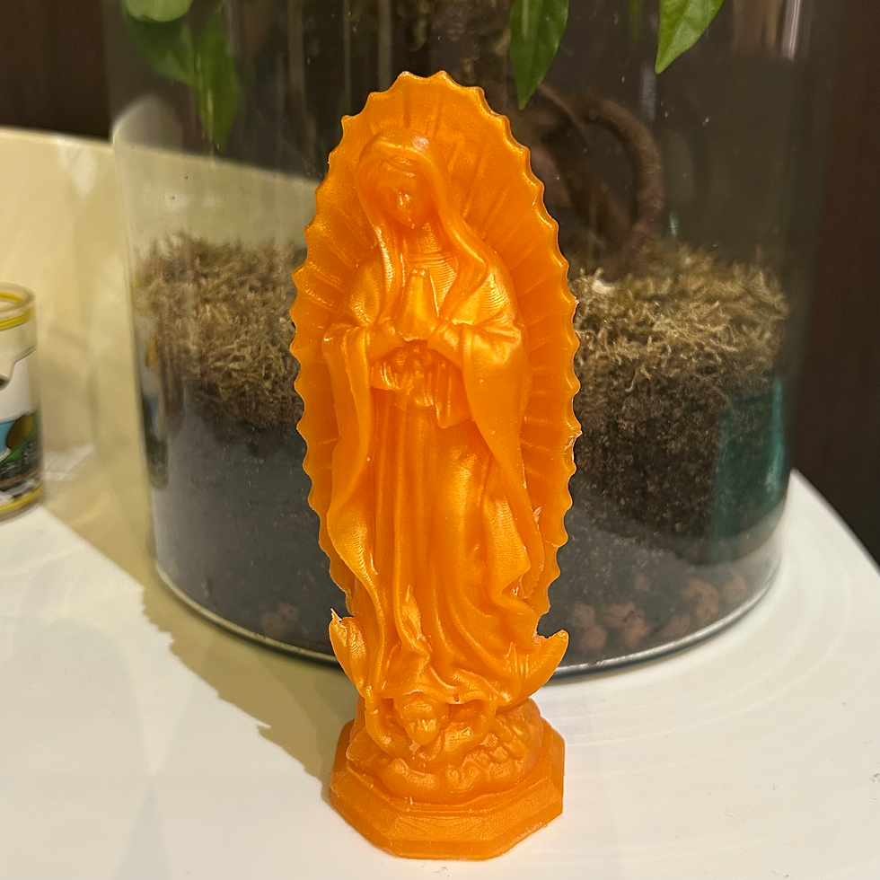 Miniature : Sainte vierge 14 cm