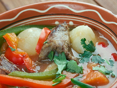 Image of a hot soup.