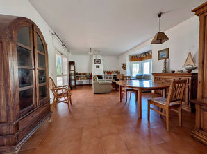 Living and dining room with traditional Andalusian style