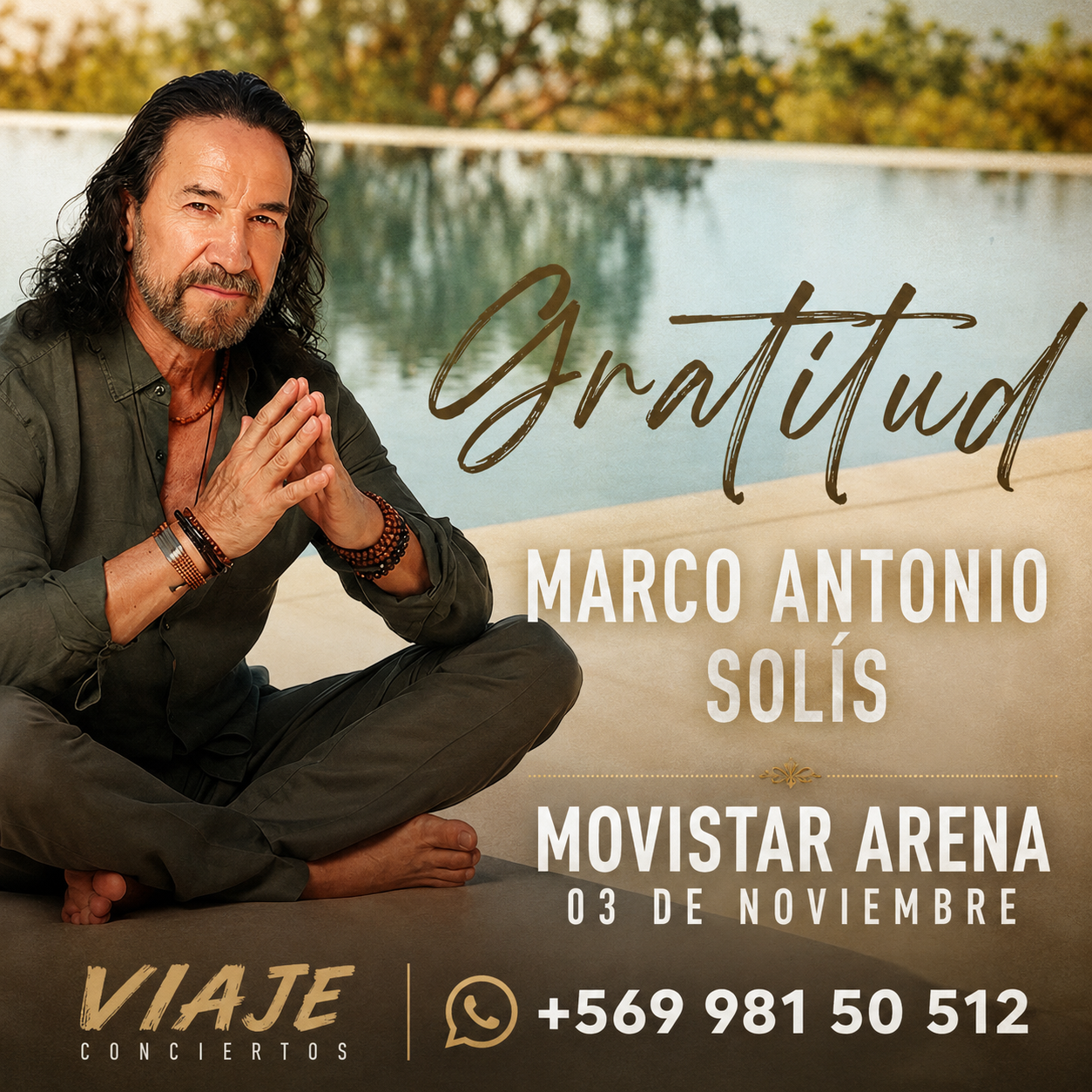 Marco Antonio Solis / 03 de Noviembre / Movistar Arena