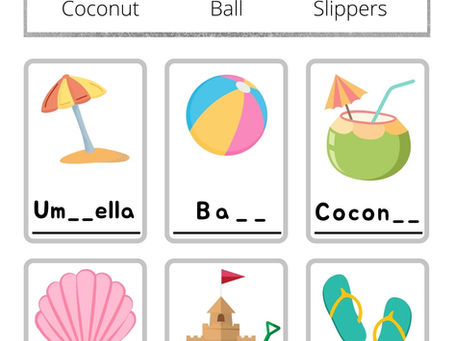 To the beach! (Set 1)