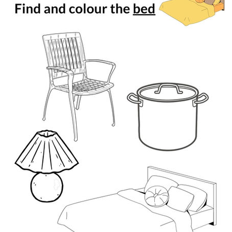 Colouring Parts of the House