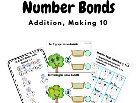 Addition using Number Bonds