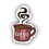 Thumbnail: Coffee | WATERPROOF Hand Lettered Sticker