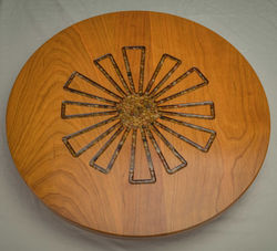 #129 "Sunburst" Lazy Susan