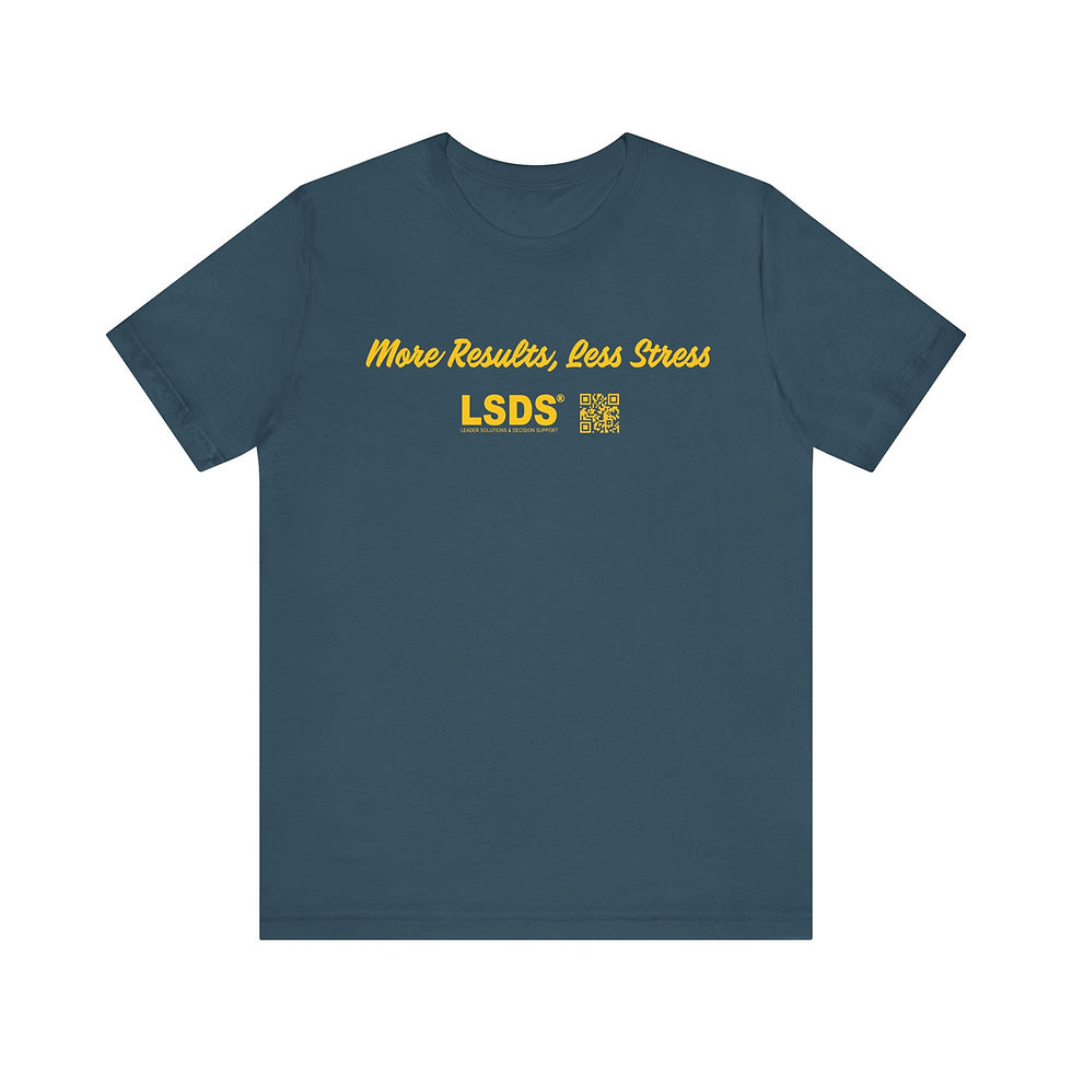 Thumbnail: LSDS Logo Shirt - More Results, Less Stress