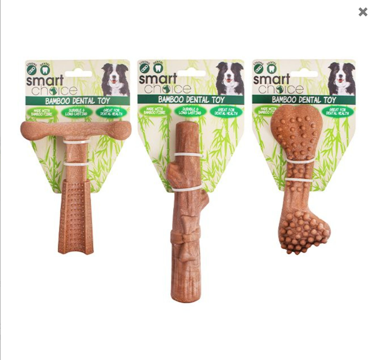 Bamboo Dental Dog Toy
