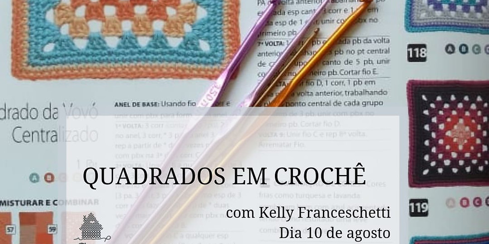 Crochê: Quadrados em crochê