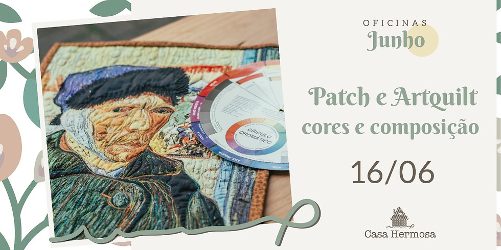Patch e Artquilt - cores e composição