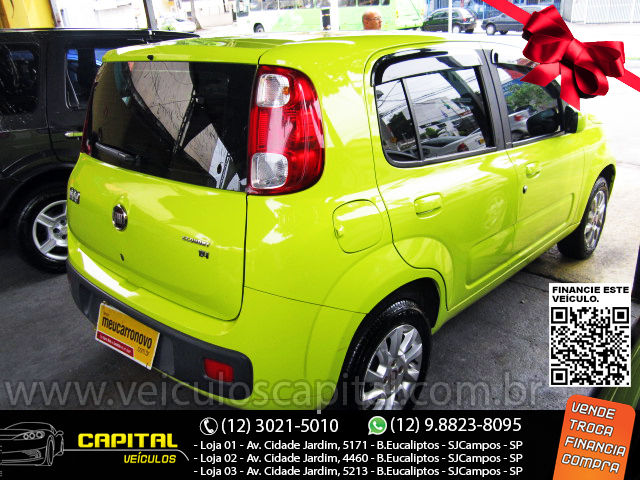 Miniatura: ● UNO ECONOMY EVO 1.4 4P - AMARELO - 2012
