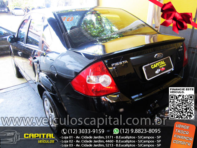 Miniatura: ● FIESTA SEDAN 1.6 FLEX - PRETA - 2008