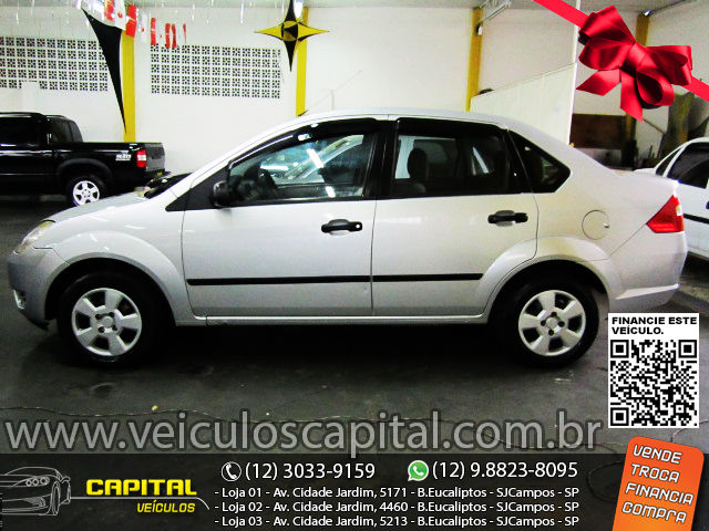 Miniatura: ● FIESTA SEDAN 1.6 FLEX - PRATA - 2005