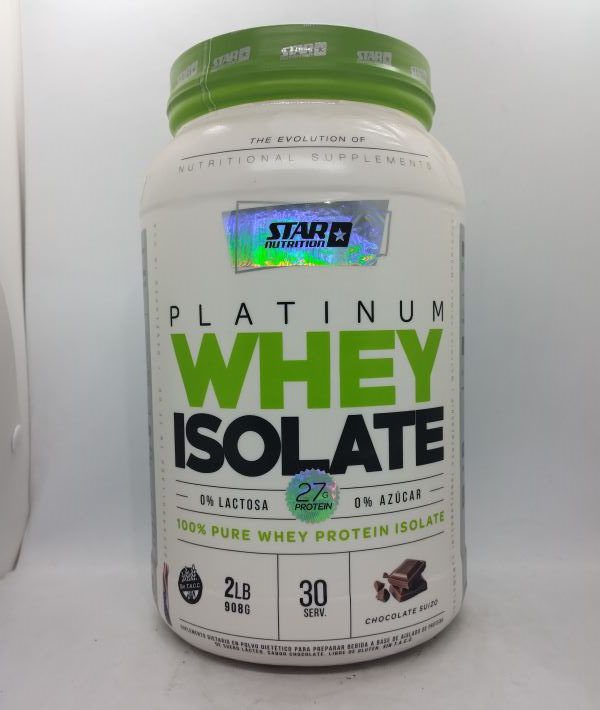 STAR NUTRITION-PLATINUM WHEY ISOLATE – Chocolate