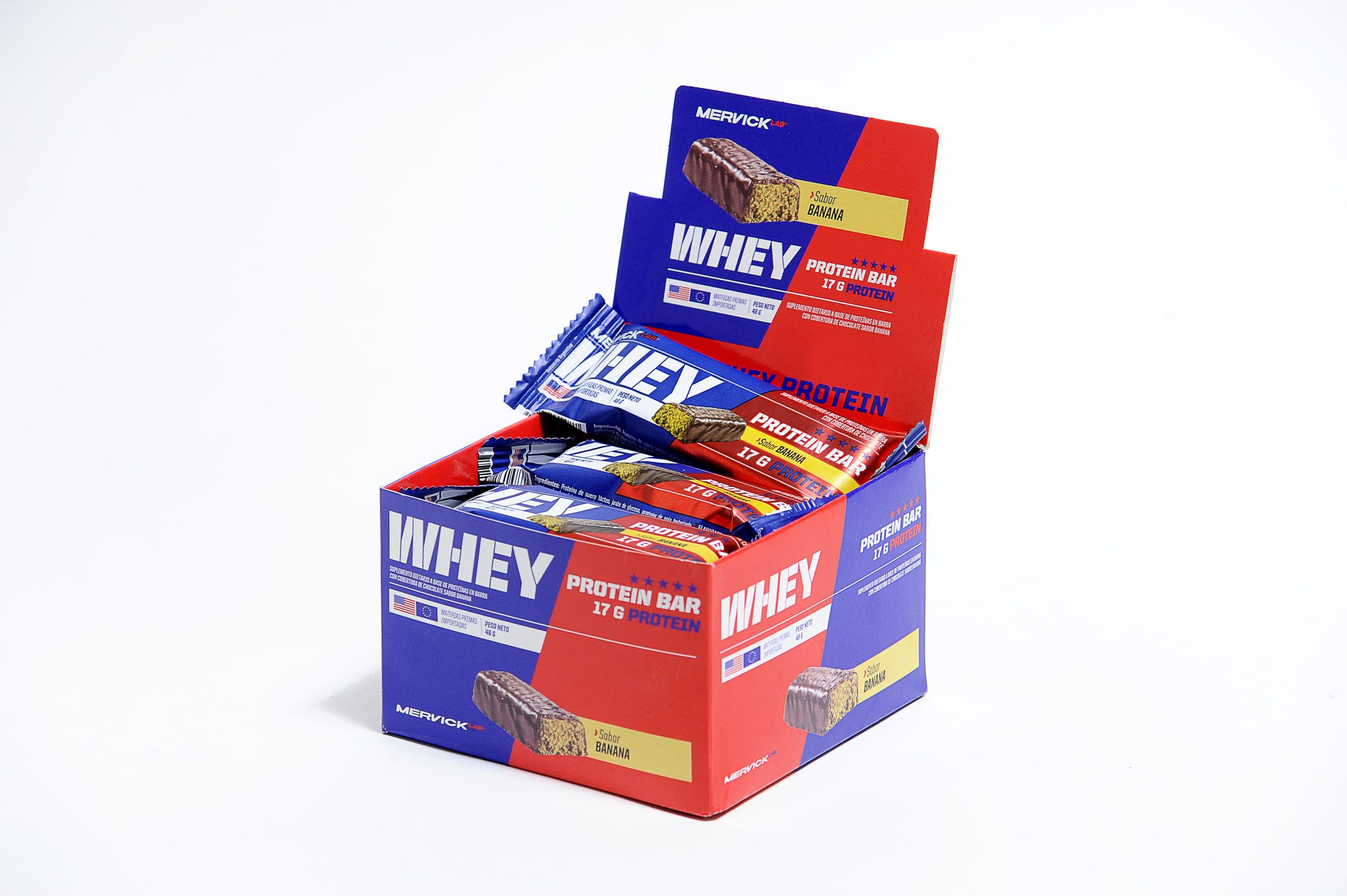 MERVICK-Whey Protein Bar NUEVAS – Banana