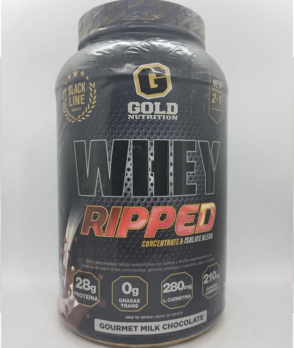 GOLD NUTRITION-WHEY RIPPED – Chocolate