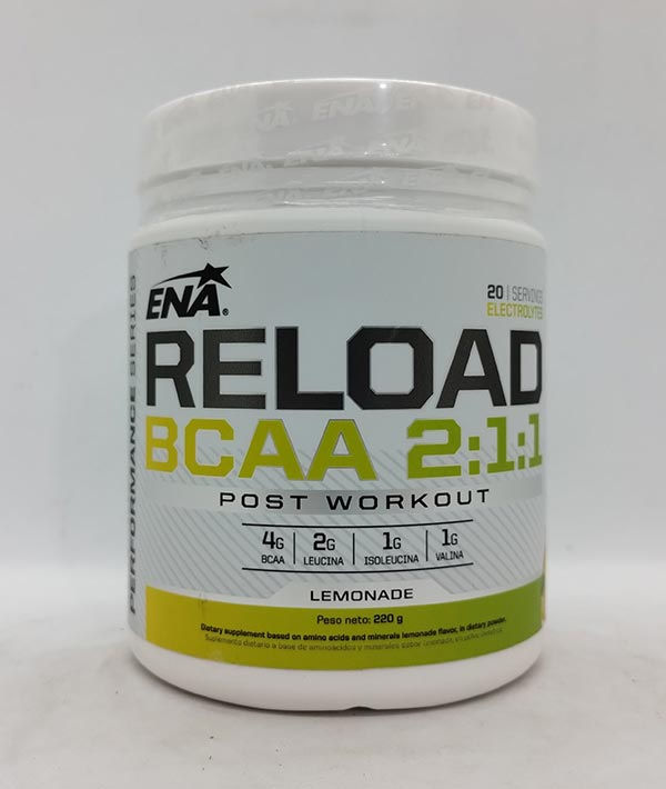 ENA SPORT-RELOAD BCAA – Green Lemonade