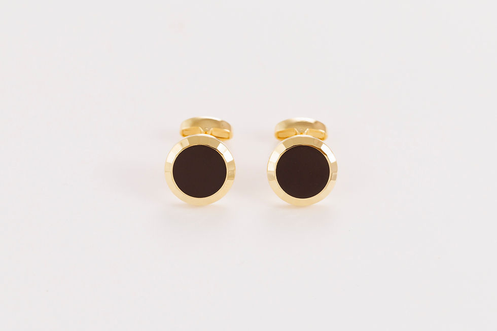 Thumbnail: Base Metal Cufflink 40023BCR