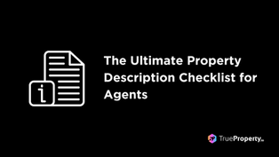The Ultimate Property Description Checklist for Agents