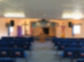 Inside our churc building