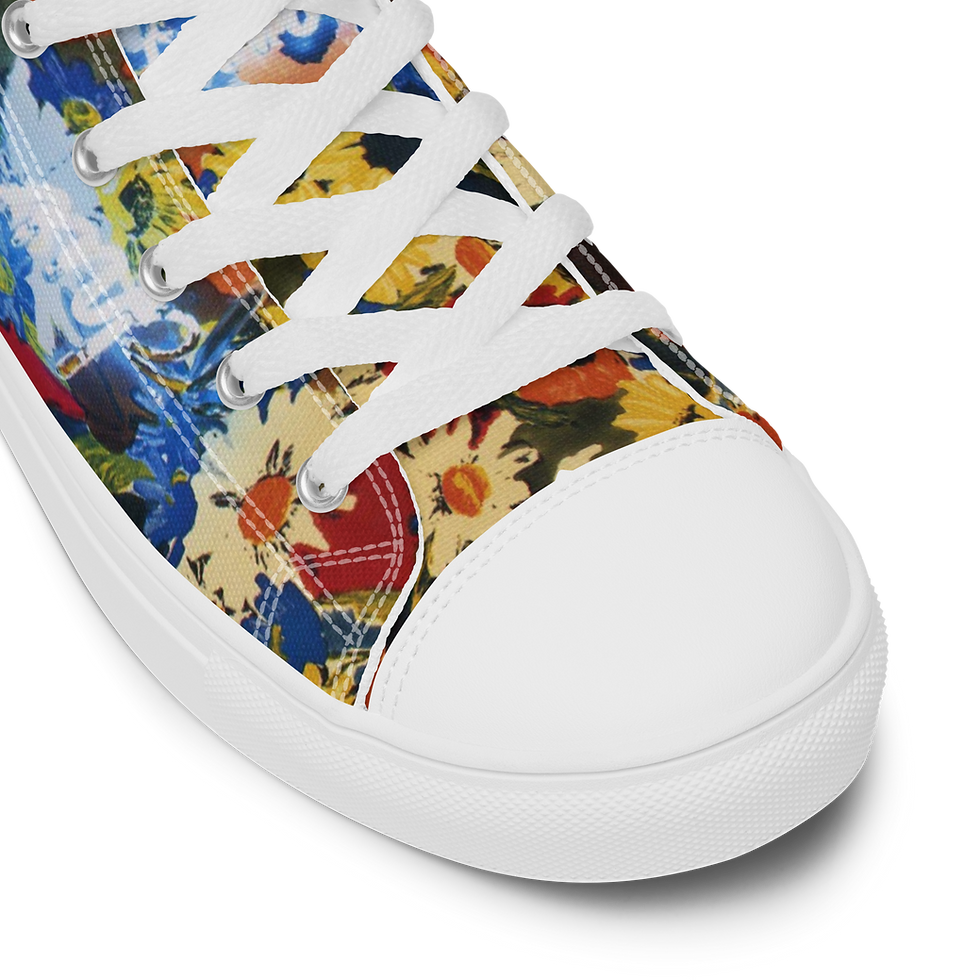 Thumbnail: Spring Men’s high top canvas shoes 