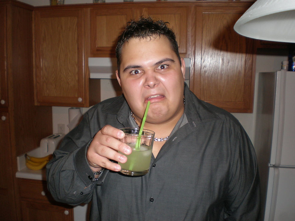 Drinking...