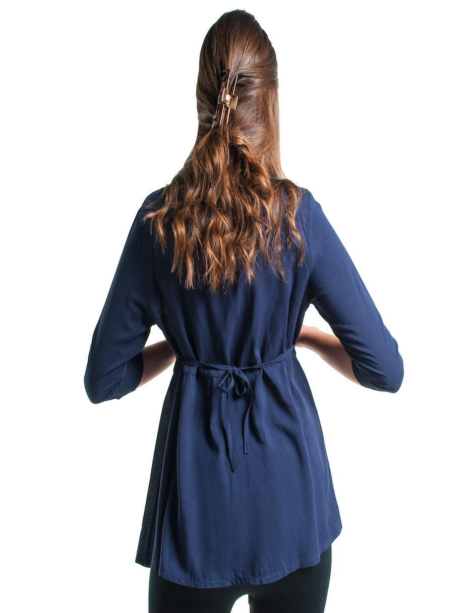Miniatura: BLUSA MATERNIDAD CON COLLAR