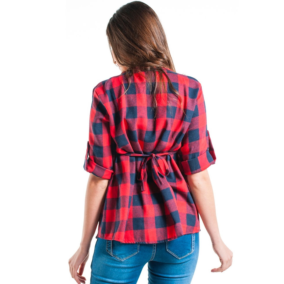Miniatura: BLUSA MATERNIDAD DE FRANELA
