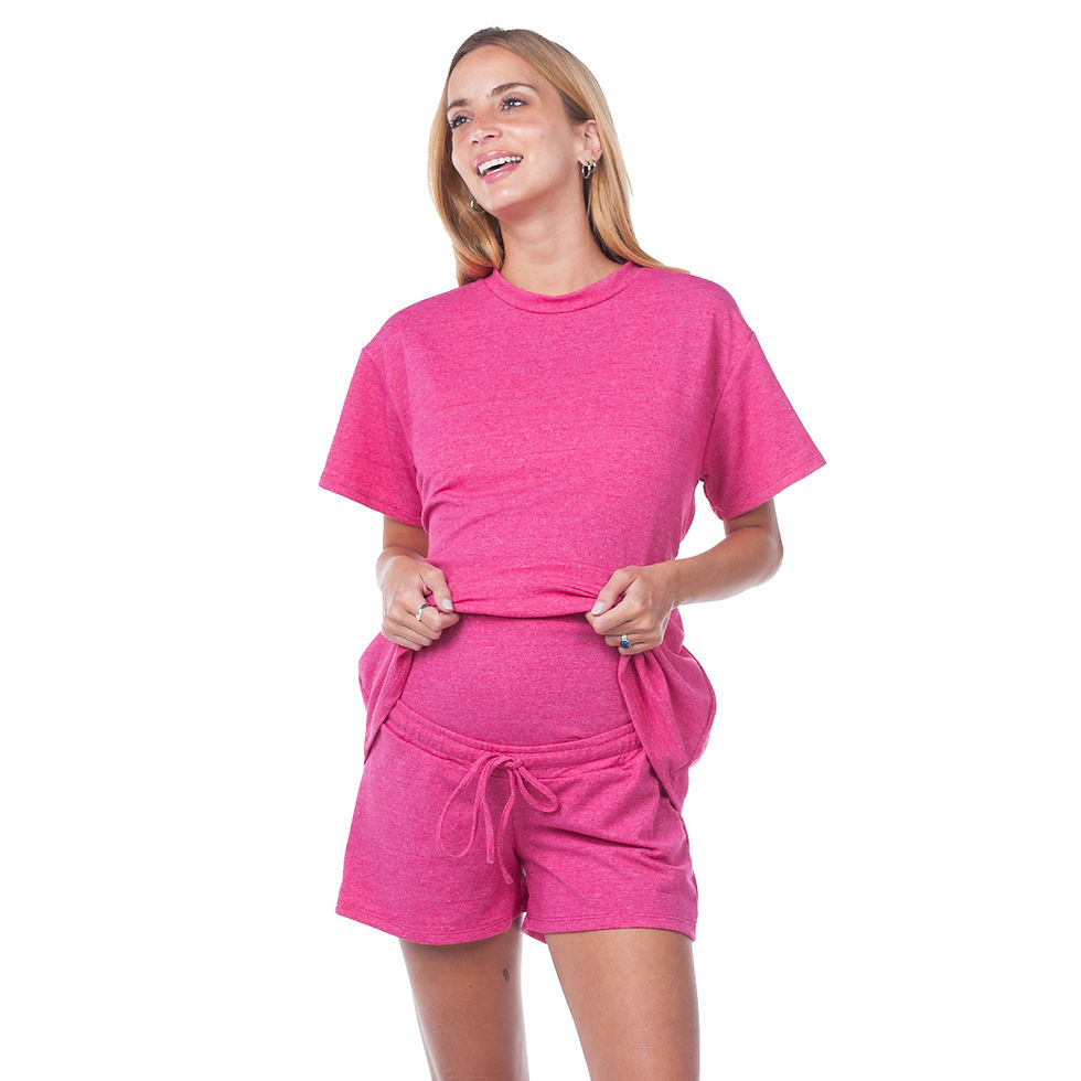 Miniatura: CONJUNTO DE MATERNIDAD OVERSIZE