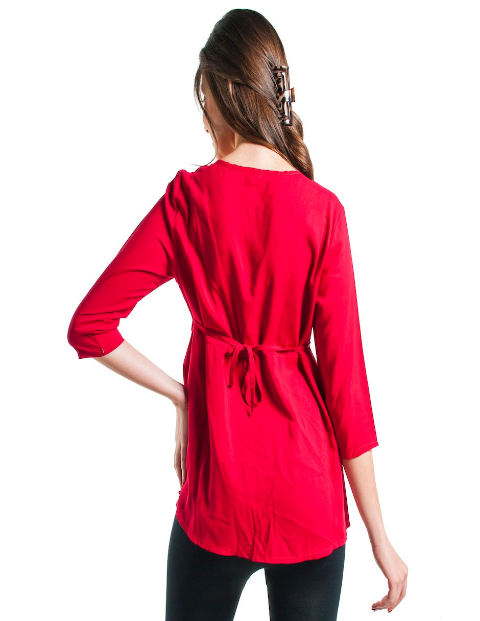 Miniatura: BLUSA MATERNIDAD CON COLLAR
