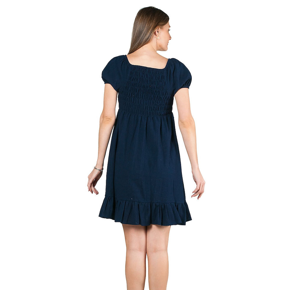 Miniatura: VESTIDO DE MATERNIDAD DE MANTA