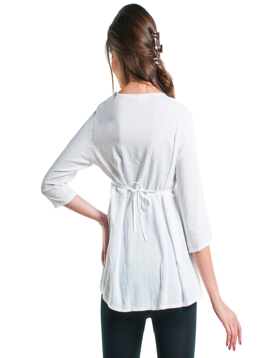 Miniatura: BLUSA MATERNIDAD CON COLLAR