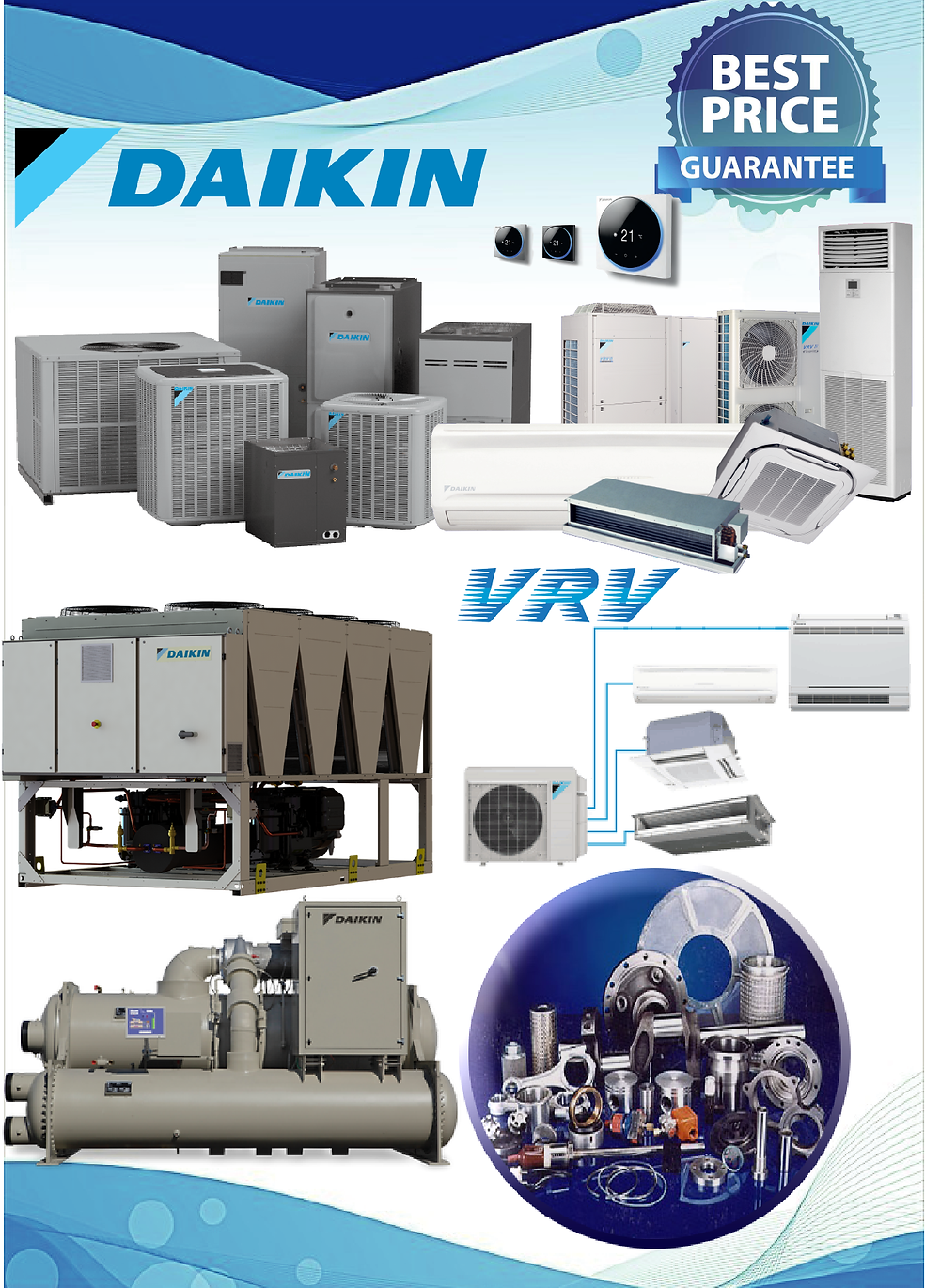 DAIKIN KOHINOOR Air Conditioner and Refrigeration Parts