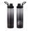 Thumbnail: Sport water bottle 40oz Black/Grey