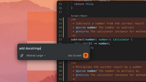 A Mistral bemutatta saját GitHub Copilot riválisát